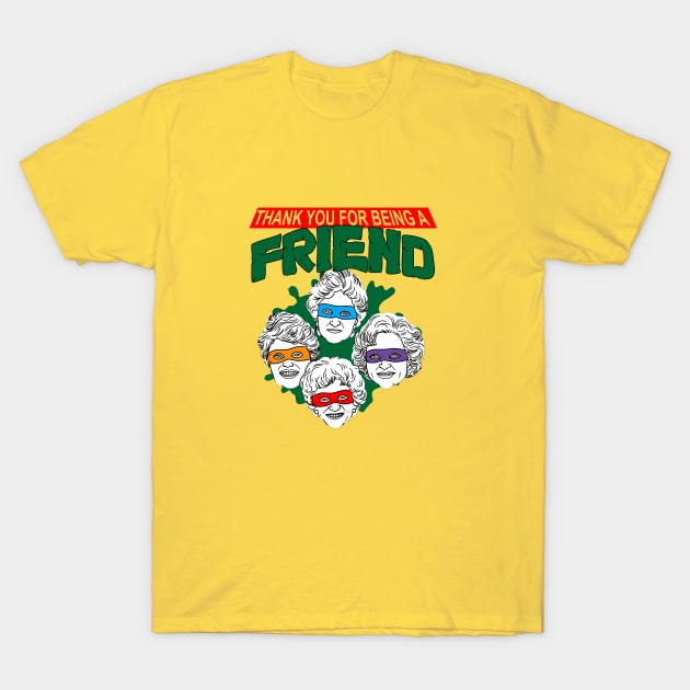 Stay Golden Girls Ninja T-Shirt by Flyply